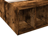 Bed Frame without Mattress Smoked Oak 100x200 cm 3280605