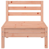 Garden Sofa Douglas natural wood Solid Douglas Wood 3-Seater 838031
