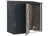 Garden Sheds Anthracite 153.5 x 86 x 200 cm Metal 42011299