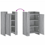 Sideboard Grey Sonoma 45x35x75 cm Engineered Wood 848400