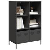 Highboard Black 68x39x103.5 cm Steel 851382