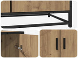 Sideboard Artisan Oak 134 x 35 x 76 cm Engineered Wood 3446627