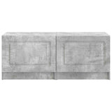 TV Cabinet Concrete Grey Engineered Wood 897778