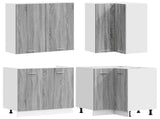 Kitchen Unit LYON 8 pcs Grey Sonoma Engineered Wood 3438444