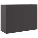 Sideboard Black 99x39x73 cm Steel 841787