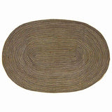 Area Rugs Natural and Black 152 x 245 cm Jute 42010769