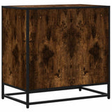 Drawer Cabinet Smoked Oak 70x41x70 cm Engineered Wood 849086
