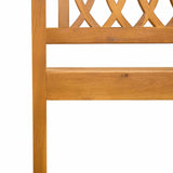Garden Chairs 4 pcs Natural Solid Acacia Wood 3416303