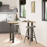 Bar Table Legs Anthracite 2 pcs 60x cm Steel 4013346