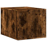 Cat Litter Box Enclosure Smoked Oak 47x59x42 cm Engineered Wood 857764