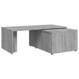 Coffee Table Grey Sonoma 150x50x35 cm Engineered Wood 815469