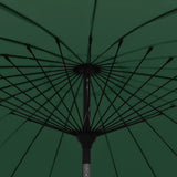 Garden Parasol with Aluminium Pole 270 cm Green 47304