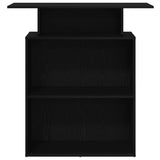 Reception Desk Black 100x40x104 cm Engineered Wood 859052