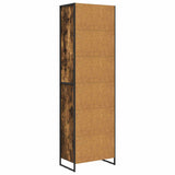 Tall Cabinets Smoke Oak 60 x 36 x 200 cm Engineered Wood 3403030