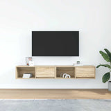 TV Cabinets 2 pcs Sonoma Oak 80x31x25.5 cm Engineered Wood 861459
