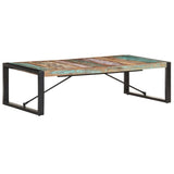 Coffee Table 140x70x40 cm Solid Reclaimed Wood 321585