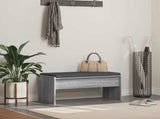 Hall Bench with Cushion Grey Sonoma 83 x 38 x 40 cm 891557