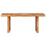 ZNTS Dining Table 180x90x75 cm Solid Acacia Wood 247491