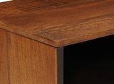 TV Cabinet with Storage Walnut 80 x 33 x 46 cm Solid Mango Wood 4018239