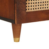 TV Cabinet with Drawer Brown 80 x 33.5 x 46 cm Solid Mango Wood 4018897