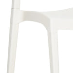 Garden Chairs 2 pcs White Polypropylene 317726