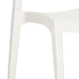 Garden Chairs 2 pcs White Polypropylene 317726