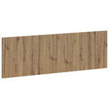 Wall-Mounted Headboard HOORN Artisan Oak Engineered Wood 897394