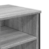 Bathroom Sink Cabinet Grey Sonoma 91x35x60 cm Engineered Wood 848667