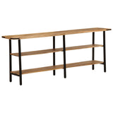 Console Table 180x35x70 cm Solid Wood Mango 373614