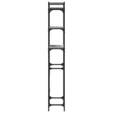 Washing Machine Shelf Grey Sonoma 67x25x163 cm Engineered Wood 838986