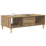 Coffee Table Artisan Oak 102 x 55 x 35 cm Engineered Wood 875120
