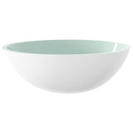 ZNTS Basin Glass 50x37x14 cm White 345255