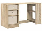 Desk with Drawer Sonoma Oak 100 x 40 x 75 cm Engineered Wood 8000454