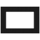 TV Cabinet Set 8 pcs Black Oak Engineered Wood 3332528