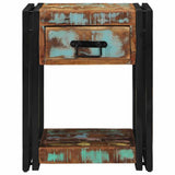Bedside Cabinet with Drawer 2 pcs Multicolour 40 x 40 x 50 cm 4016703