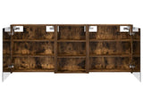 Bathroom Cabinet Set 3 pcs 116 x 16 x 62.5 cm Engineered wood 3403812