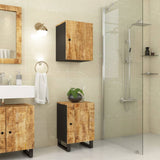 Bathroom Cabinet 38x33x58 cm Solid Wood Mango 351994