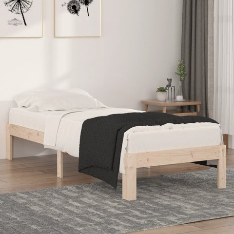 Bed Frame without Mattress 75x190cm Small Single 810325