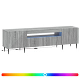 LED TV Cabinet Grey Sonoma Engineered Wood 896911