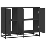 Sideboard Black 94x35x76 cm Engineered Wood 849004