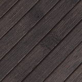 Rug Rectangular Dark Brown 100x400 cm Bamboo 376821