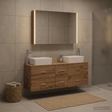 Bathroom Furniture Set 4 pcs Artisan Oak 3406870