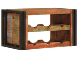 Wine Rack Brown 60 x 45 x 33 cm Solid Reclaimed Wood 4104756