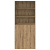 Highboard Artisan Oak 80 x 42.5 x 185 cm Engineered Wood 3402633