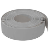 Garden Edging 25 m 15 cm PE Grey 42036848