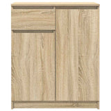 Sideboard with Drawer Sonoma Oak 71x35x84 cm Engineered Wood 861591