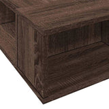 Bed Frame without Mattress Brown Oak 90x200 cm 3280523
