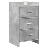 Bedside Tables Concrete Grey 40 x 36 x 70 cm Engineered Wood 8011030