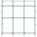 Garden Trellises for Climbing Plants 4 pcs U-Shape Steel 3281506