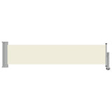 Patio Retractable Side Awning 60x300 cm Cream 48353